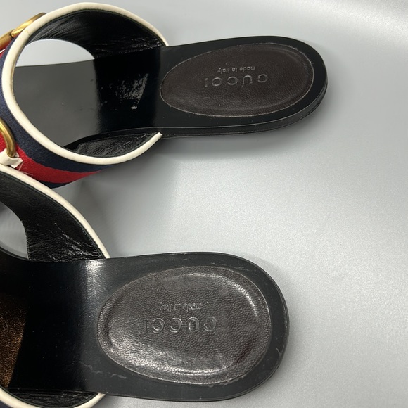 Gucci Horse-bit sandals. Size 40 - Picture 4 of 12